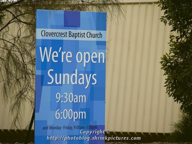 Open Sunday