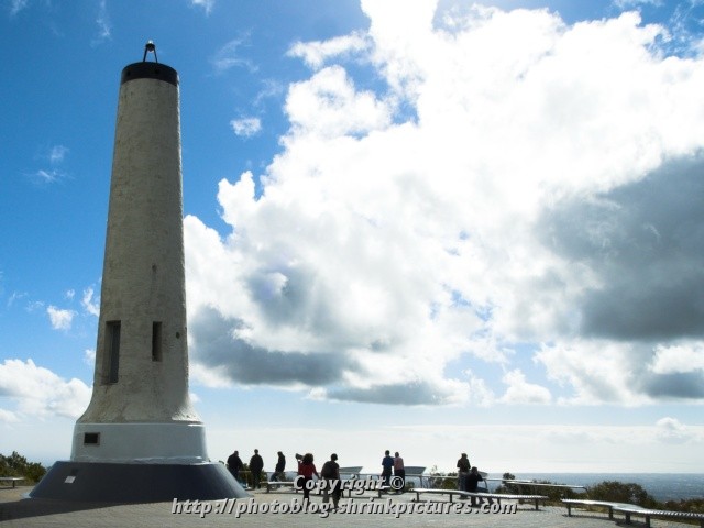 Tourists at the Lookout