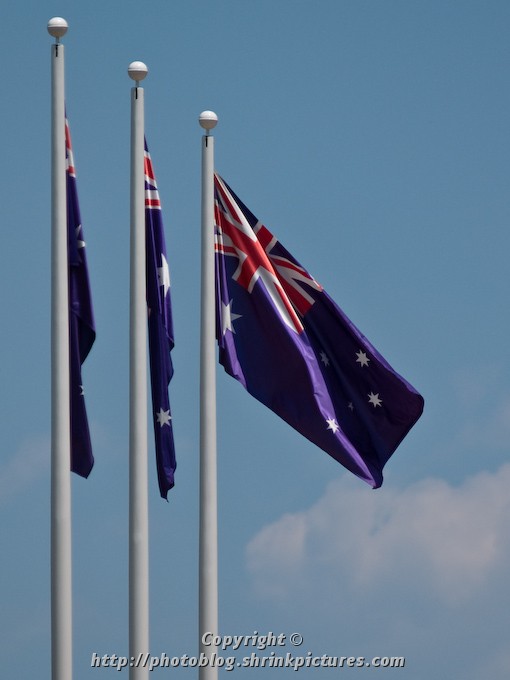 Flying the Aussie Flag