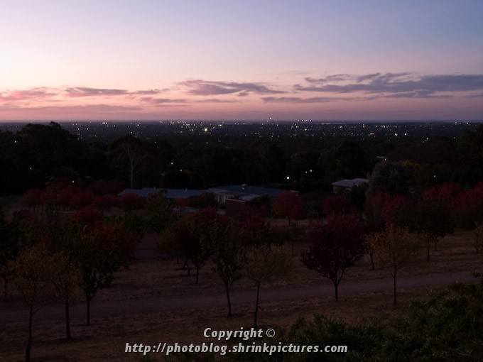Colourful twilight