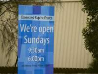 Open Sunday