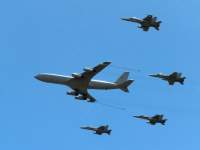 707 Refuelling F/A-18 Hornets